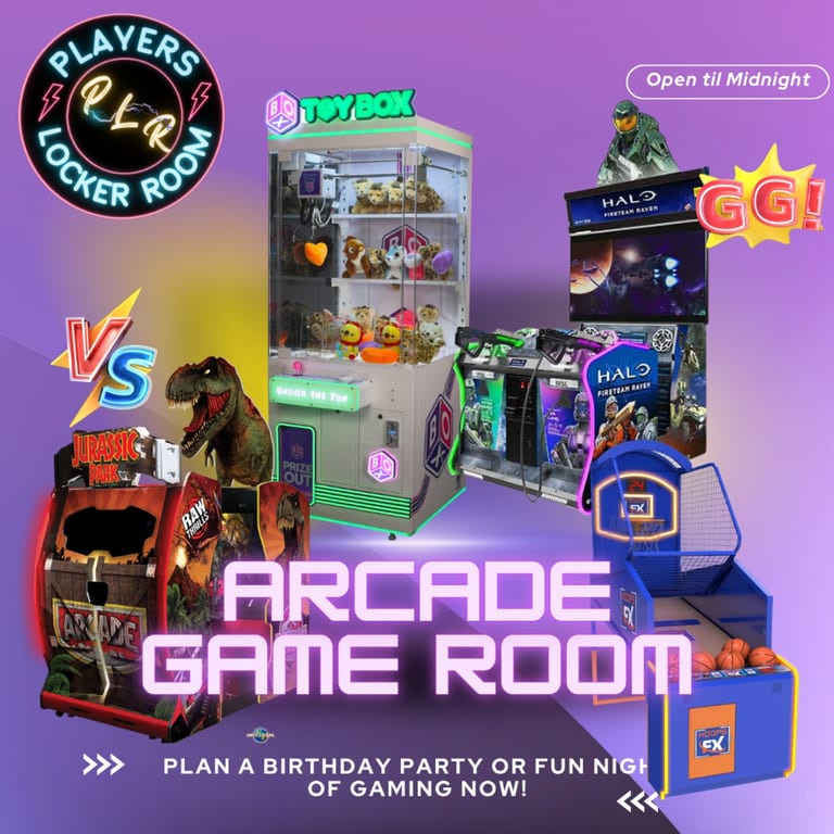 The Ultimate Arcade Game Room